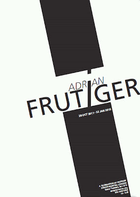 Adrian Frutiger poster