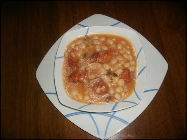 Pochas  Con Costillas   Adobadas
