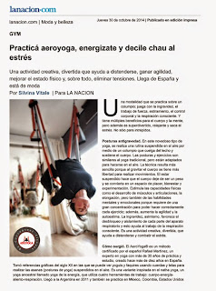 Tendencias: meñtodo Yoga Aéreo by rafael Martinez en Prensa