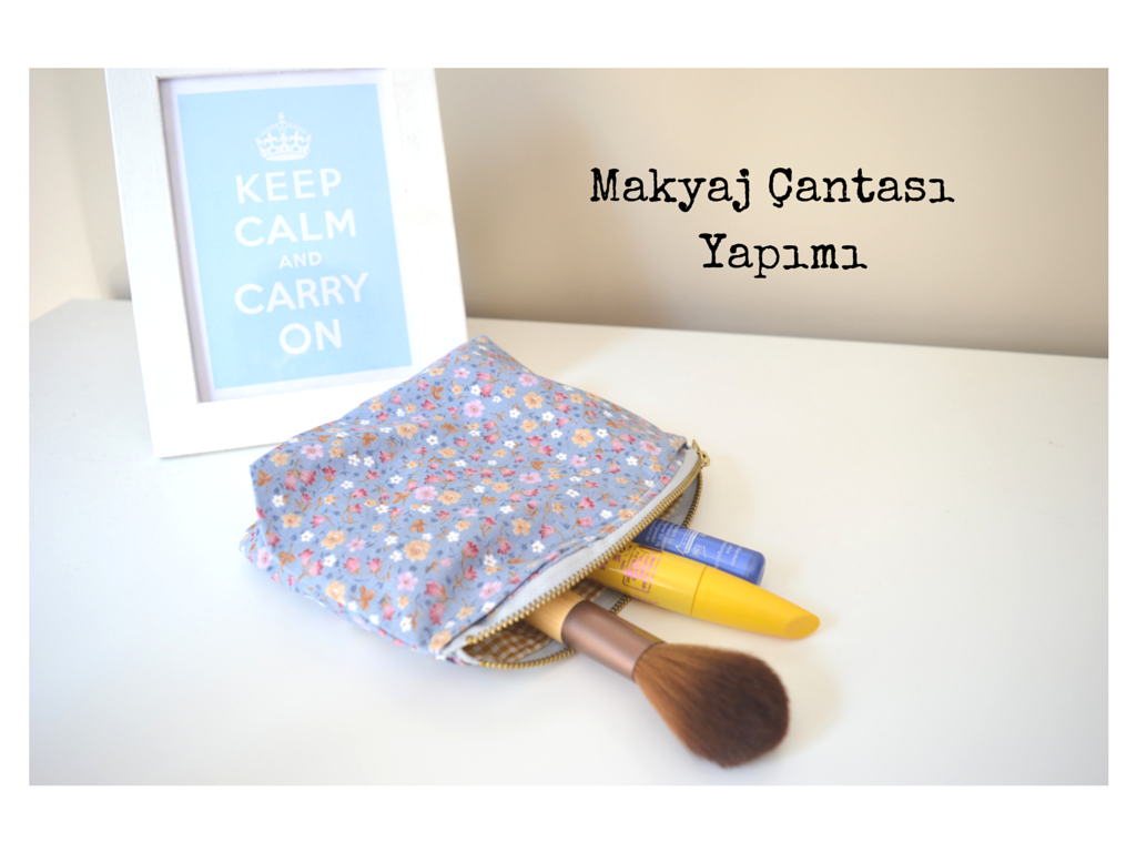 Makyaj Cantasi Yapimi Dikimi It S A Good Day