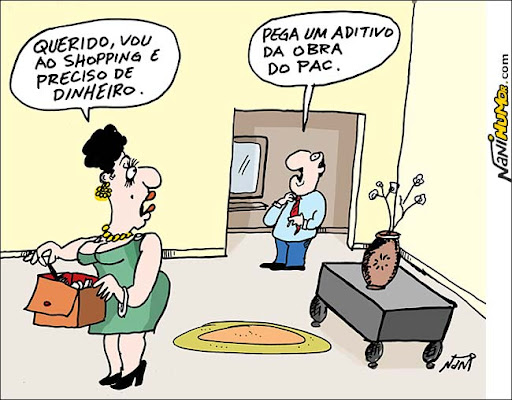 Enquanto isso, na farra dos empreiteiros das obras do PAC...