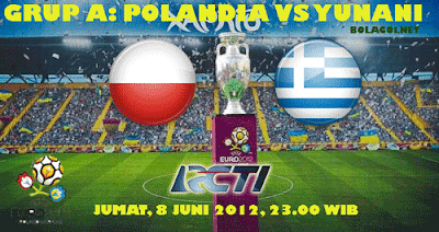 Polandia vs Yunani 8 Juni 2012