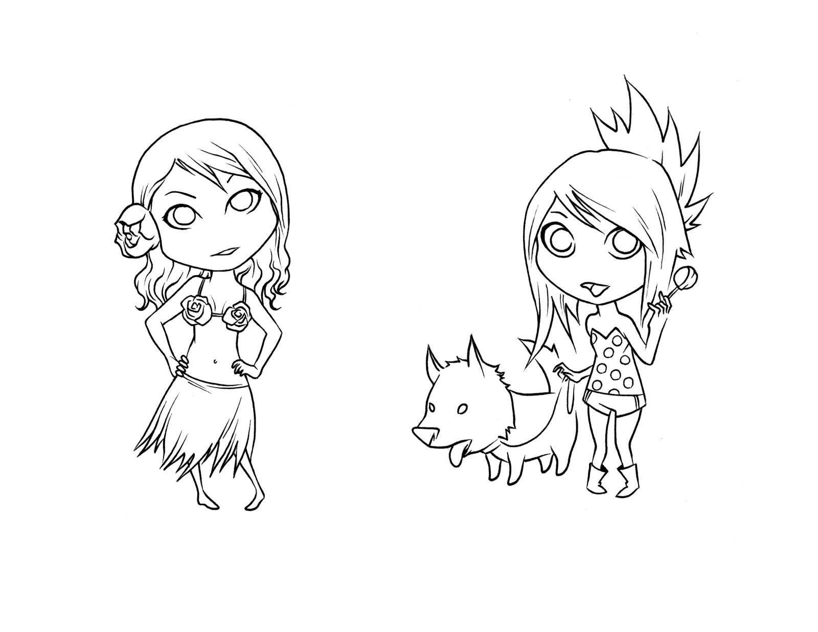 art of armand villavert jr chibi stickers