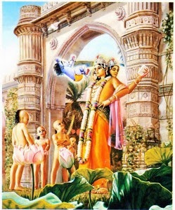 Brahma and Four Kumaras