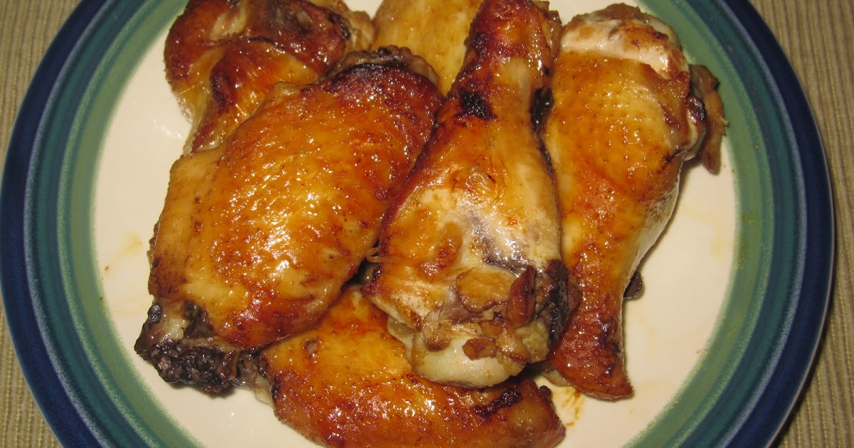 Marlena's Menu Olive OilTamari Sauce Chicken Wings