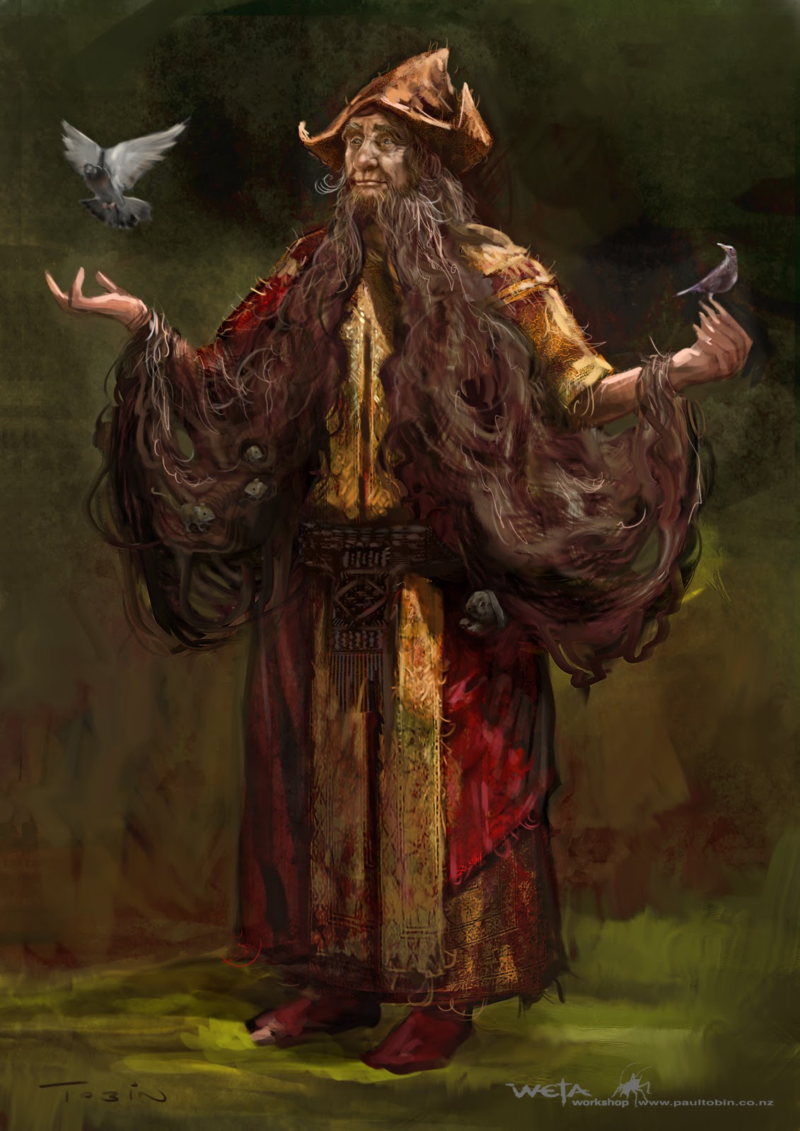 The Blog of the Hobbit: Paul Tobin's Concept Art
