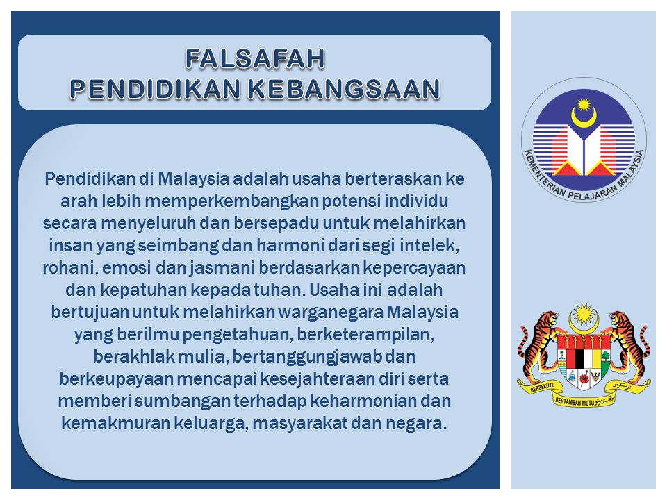 PUSAT PENDIDIKAN IMAN MELAKA FALSAFAH