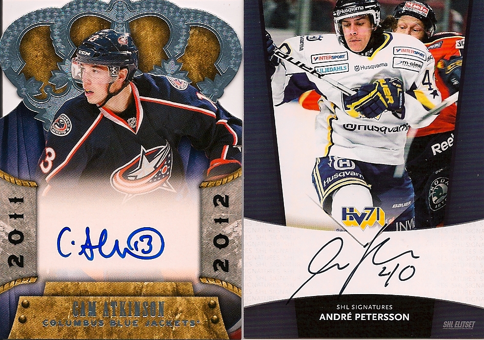 Eric Tangradi autographed Hockey Card (Pittsburgh Penguins) 2010