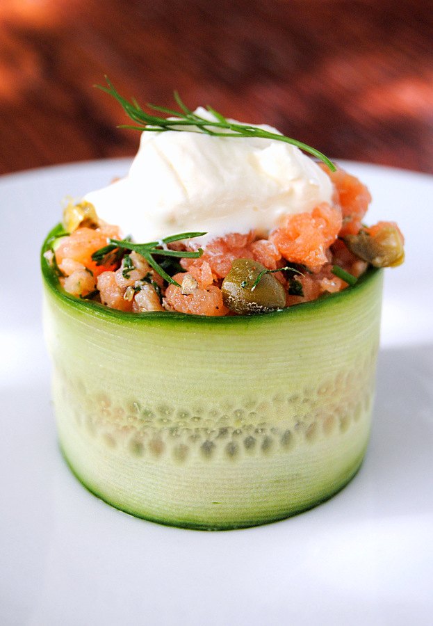 GinCured Salmon Gravadlax, TartareStyle Scrumptious South Africa