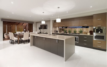 The display home Kitchen and Dining