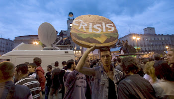 La concentración en la Puerta del Sol