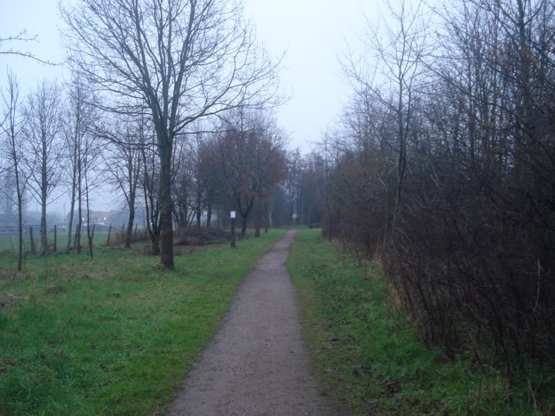 vroegere spoorlijn Roeselare-Menen