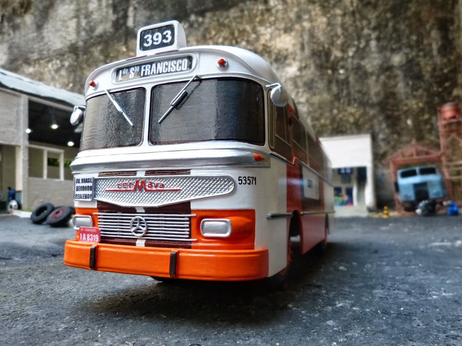 Miniaturas do ônibus Cermava 3ª e ultima edição