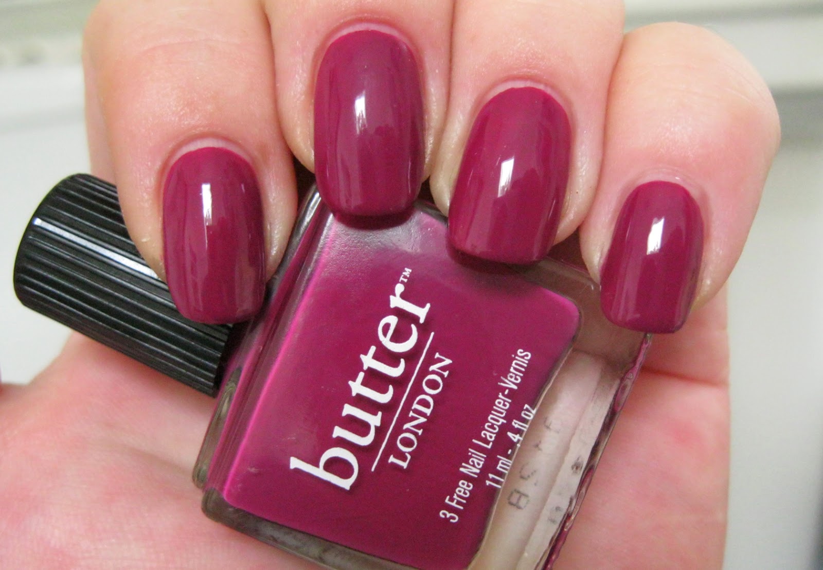3. Butter London Nail Lacquer in "Queen Vic" - wide 4