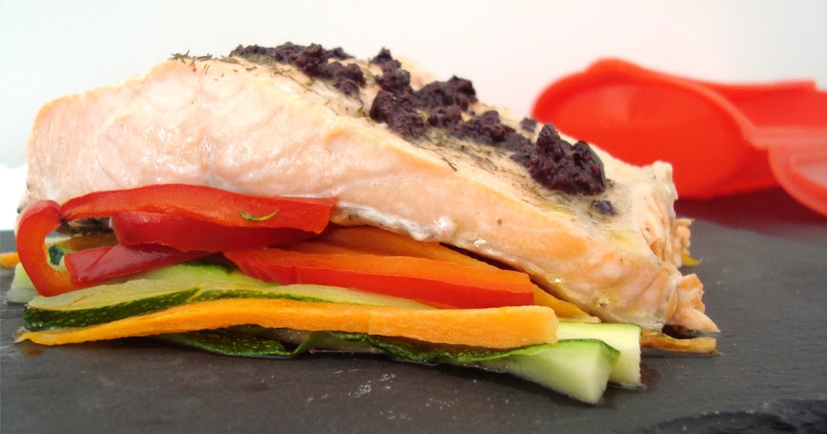 5 SeNtIdOs En La CoCiNa Salmón en papillote con verduras y olivada