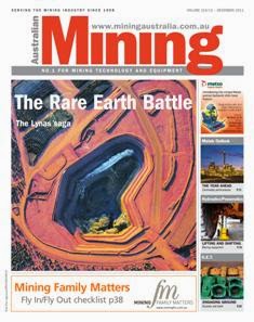 Australian Mining - December 2011 | ISSN 0004-976X | TRUE PDF | Mensile | Professionisti | Impianti | Lavoro | Distribuzione
Established in 1908, Australian Mining magazine keeps you informed on the latest news and innovation in the industry.