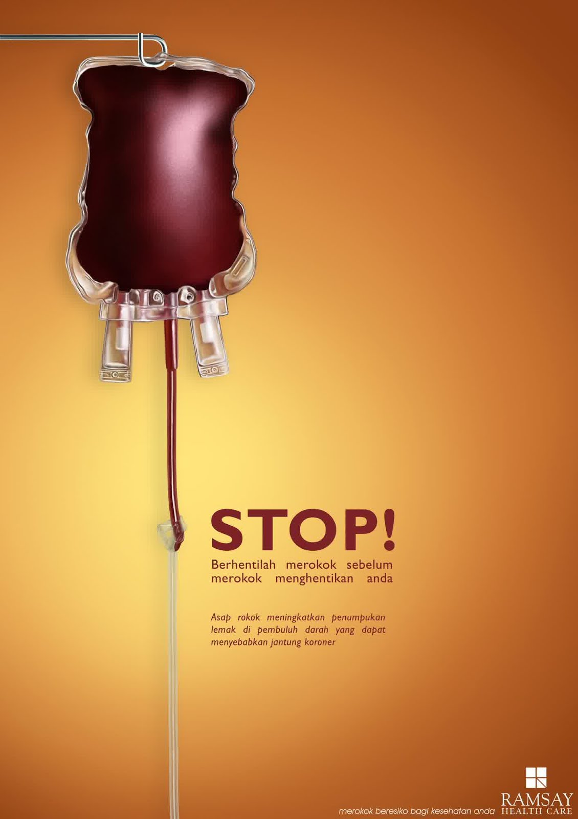 Apresiasi Dan Kritik Seni Rupa Kritik Poster Iklan Layanan Masyarakat Bahaya Merokok