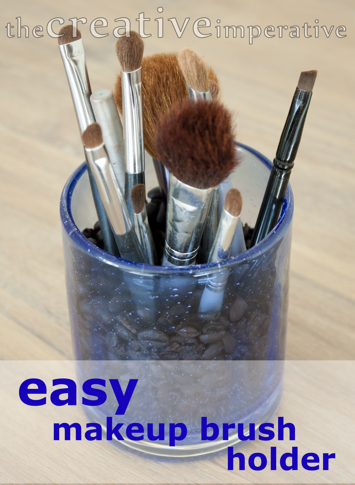 The Creative Imperative Easy Access to Makeup Brushes in the Bathroom