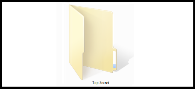 How to create an invisible folder in Windows ?