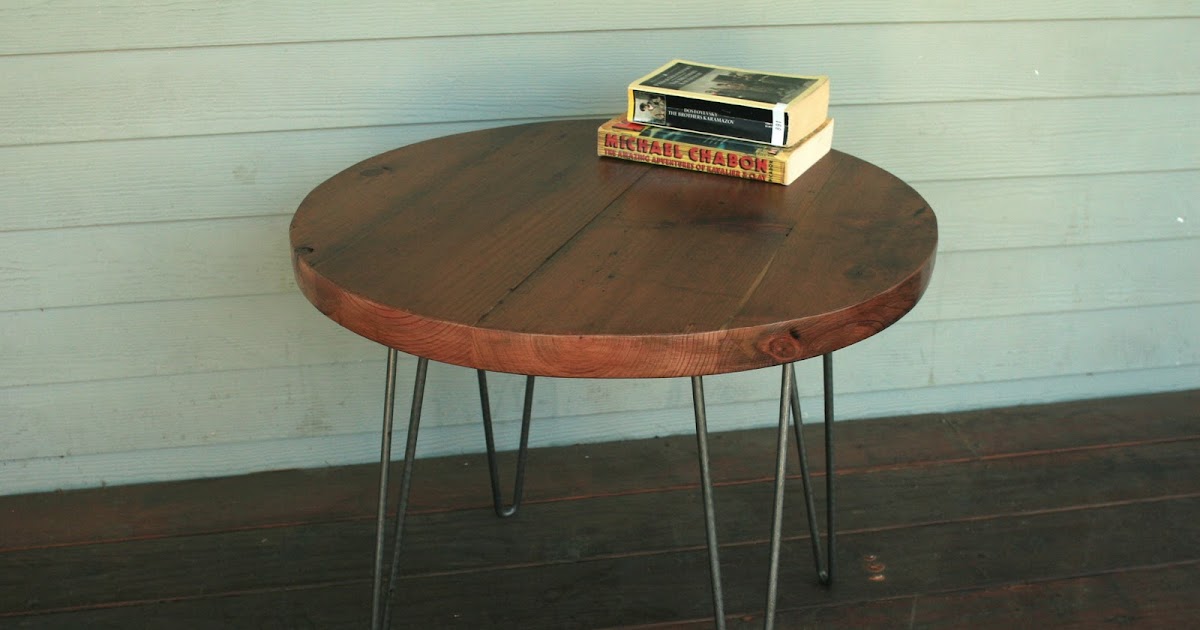 Arbor Exchange Reclaimed Wood Furniture Redwood End Table