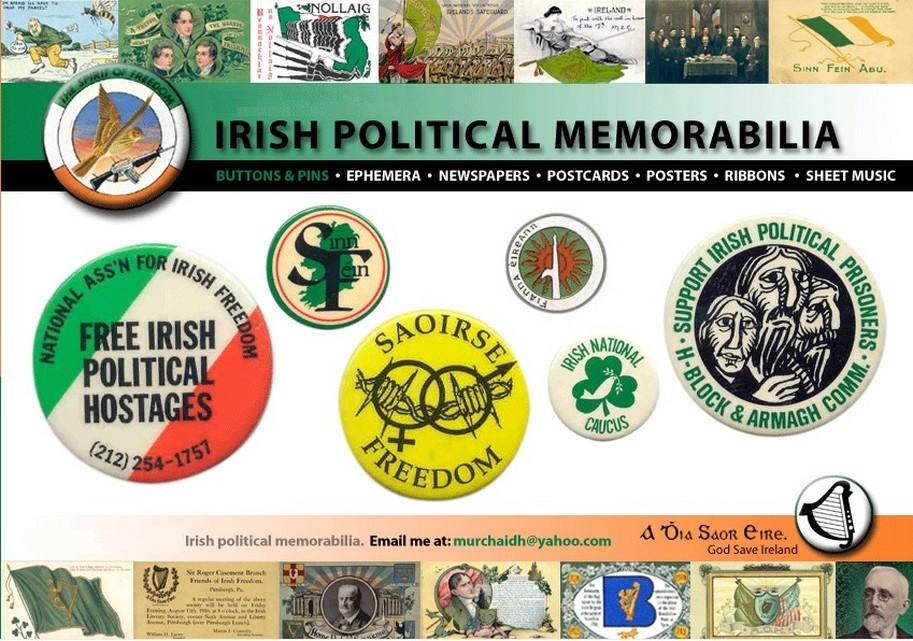 Irish Political Badges