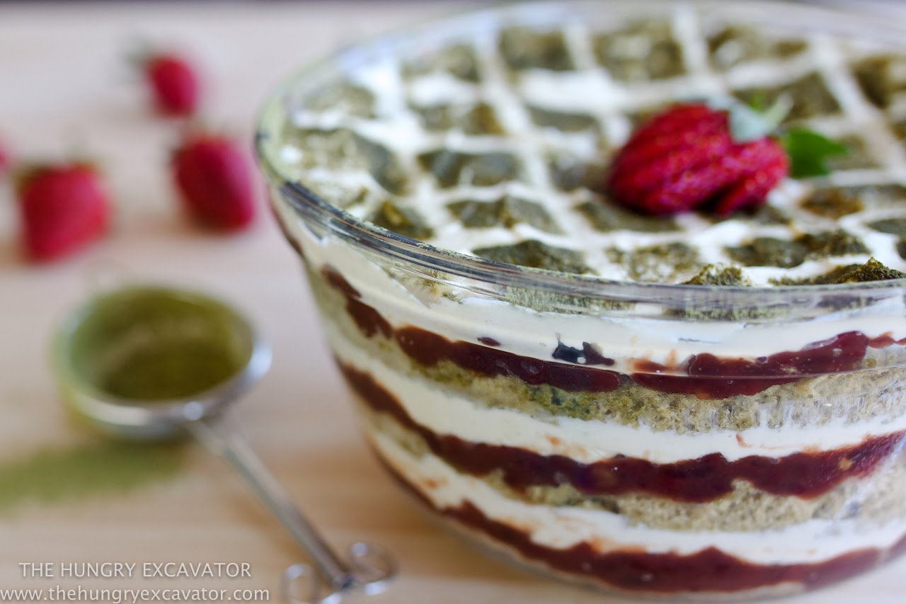 The Hungry Excavator Matchamisu (Green Tea Tiramisu) Recipe