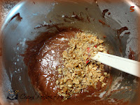 Torta di cioccolato e noci