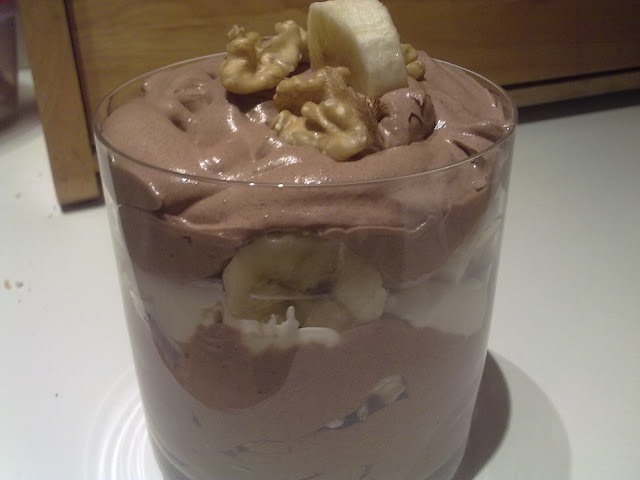 Trifle De Banana Y Chocolate
