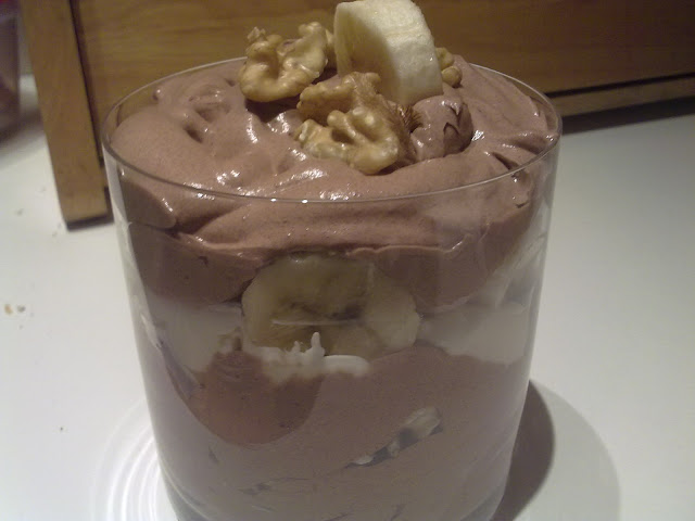 Trifle De Banana Y Chocolate
