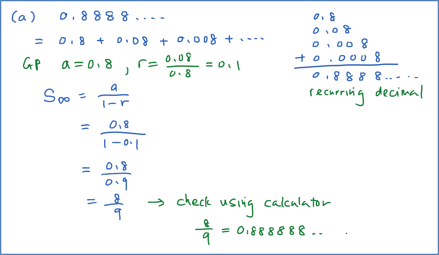 Turning Repeating Decimals Into Fractions Worksheet - number resources
