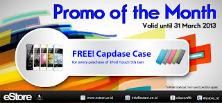 Beli iPod Touch 5th Gen Gratis Capdase case