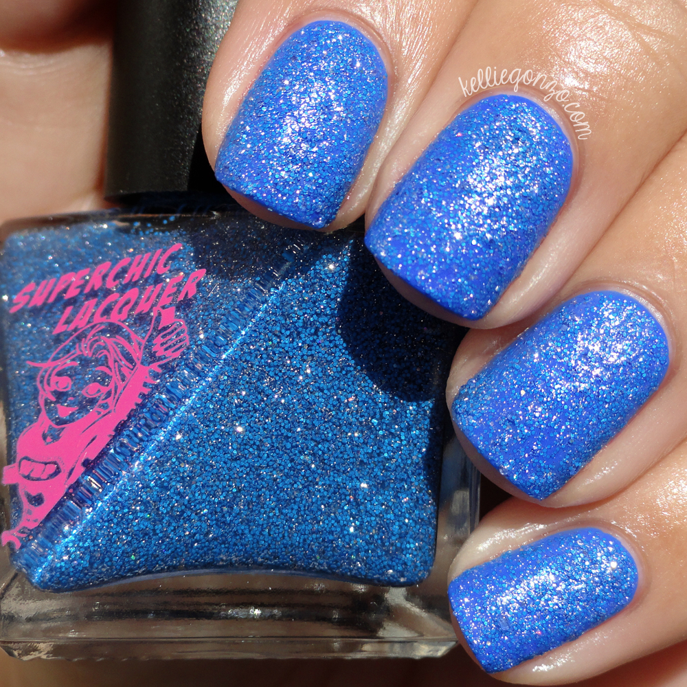 KellieGonzo SuperChic Lacquer Diamond Heist Collection Swatches & Review