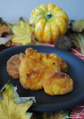 recette facile halloween beignets citrouille toussaint dessert espagnol