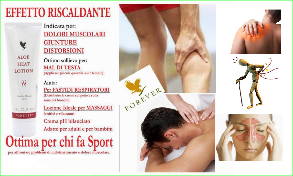 Aloe heat lotion crema riscaldante