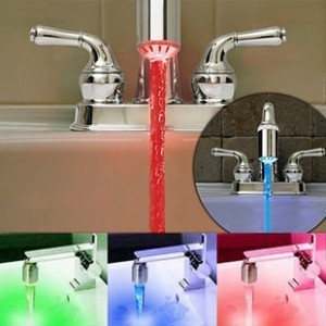 Water Activated Led Neon Tap Night Light - cool stuff www.feelgift.com