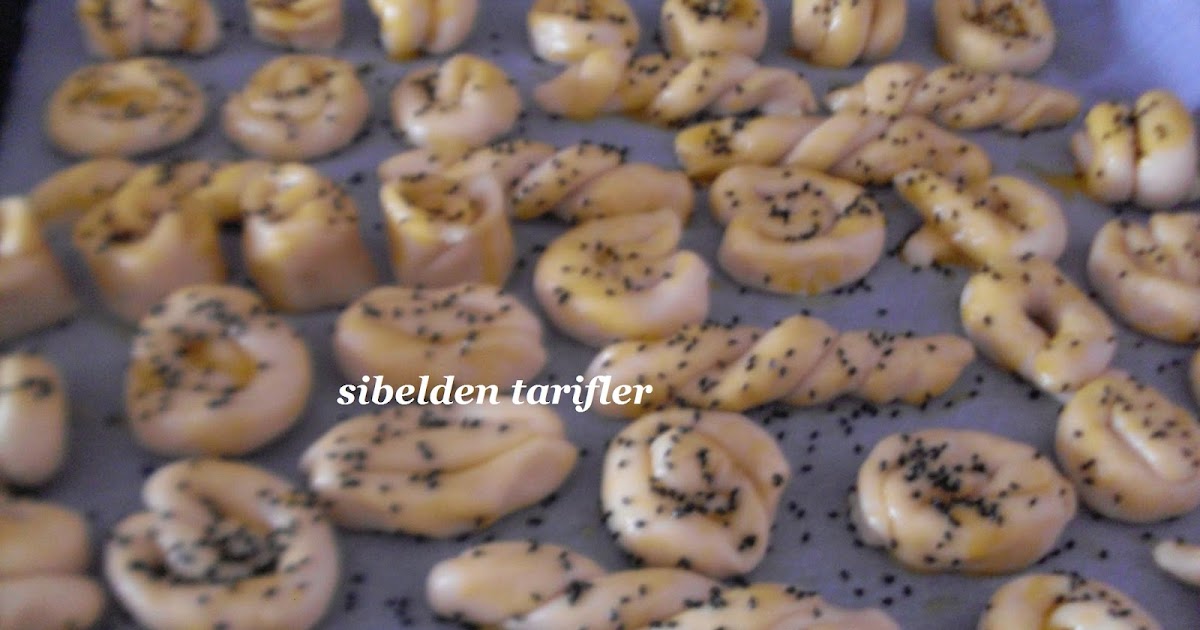 Sizden Gelen Tarifler TUZLU KURABİYE