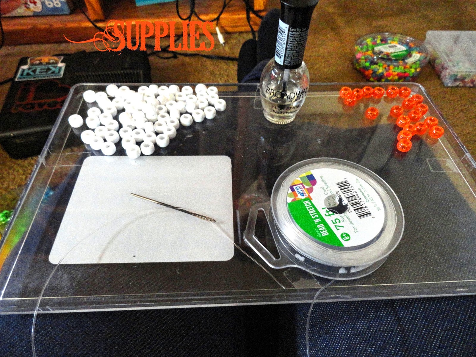 Ooh Piece of Kandi How To Make A Standard XBase Cuff