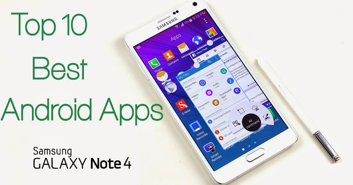 Top 10 Free Best Apps For Galaxy Note 4 Available On ...