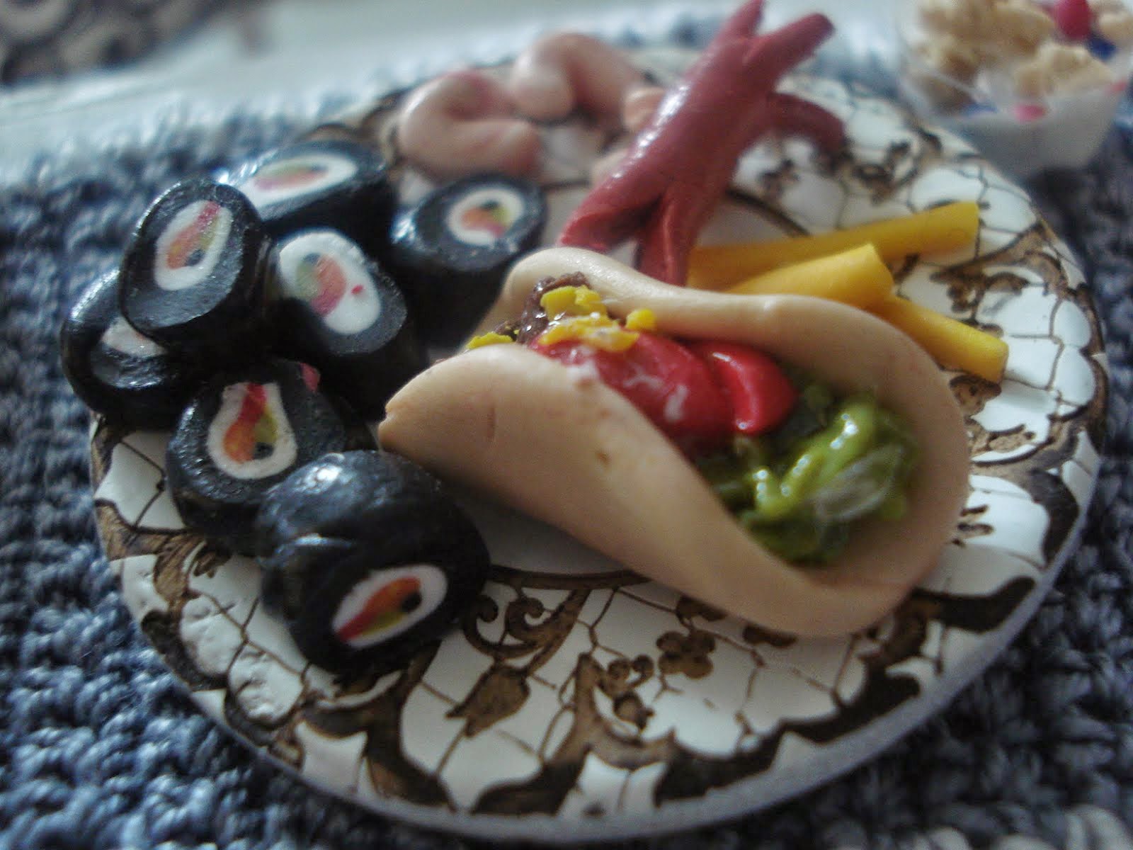 Sushi-lautanen