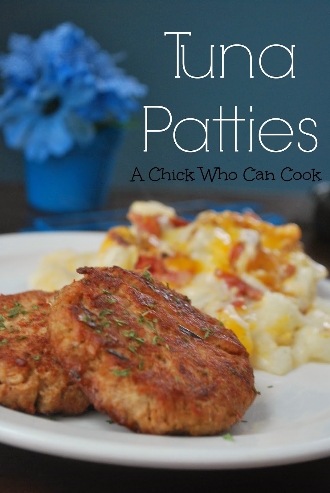 A Chick Who Can Cook Tuna Patties