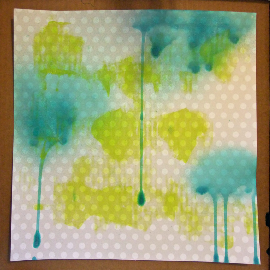 My Creative Scrapbook Mixed Media Background Techniques with Shell Carman