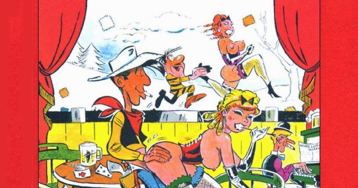 Myers Hardcore Picture & Monster Sex Comic: The Sex Adventures of Lucky Luke