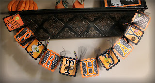 10 best happy halloween banner printable free Simply Charming Crafts: Halloween Birthday Banner.