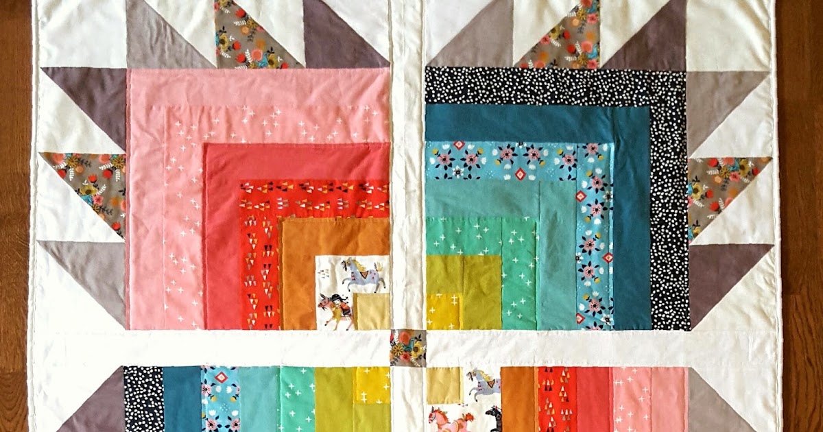 Fabric Mutt Big Bear Cabin Quilt