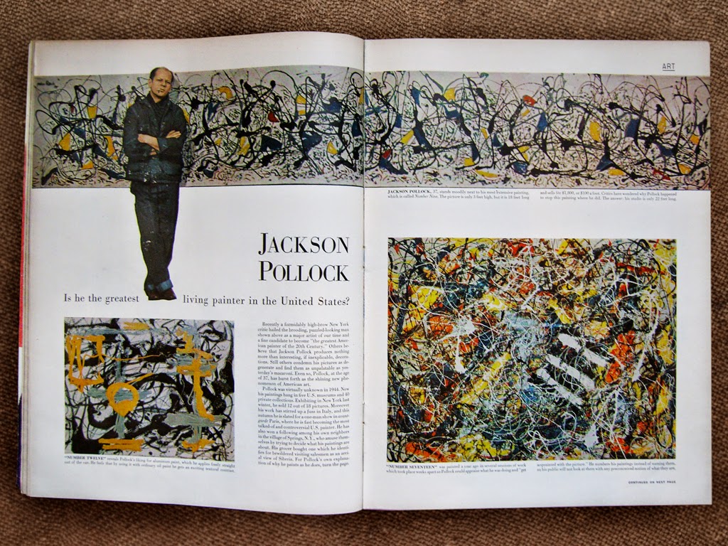 The Art Appreciation Blog The Art Of Jackson Pollock