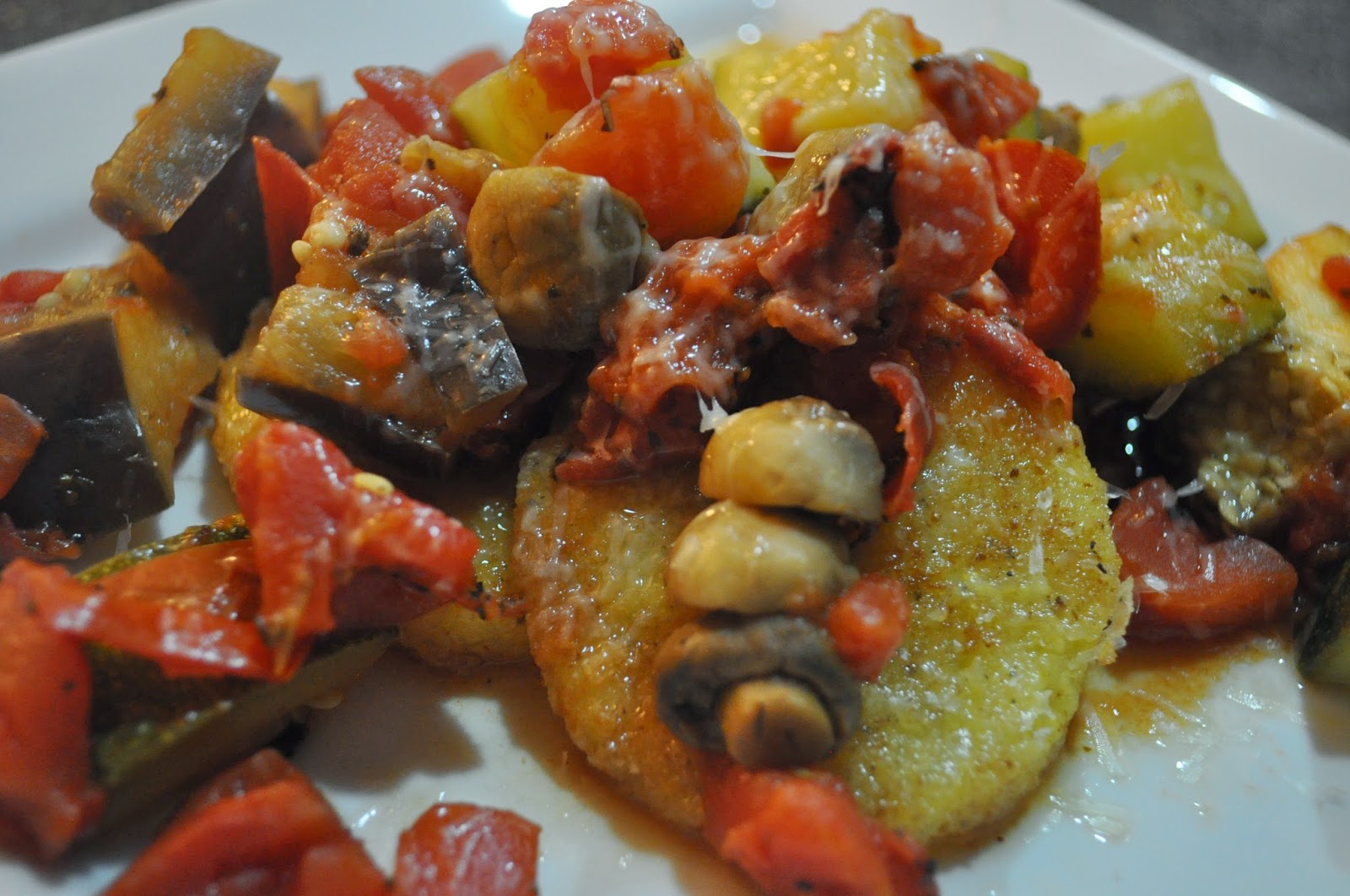 Teacher, Baker, Gourmet Meal Maker Fried Polenta with Italian