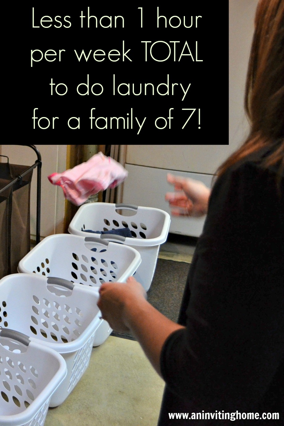 An Inviting Home Laundry For A Family Of Seven In Less Than One Hour