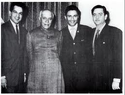 Dev Anand  Dilip Kumar  Raj Kapoor Trio