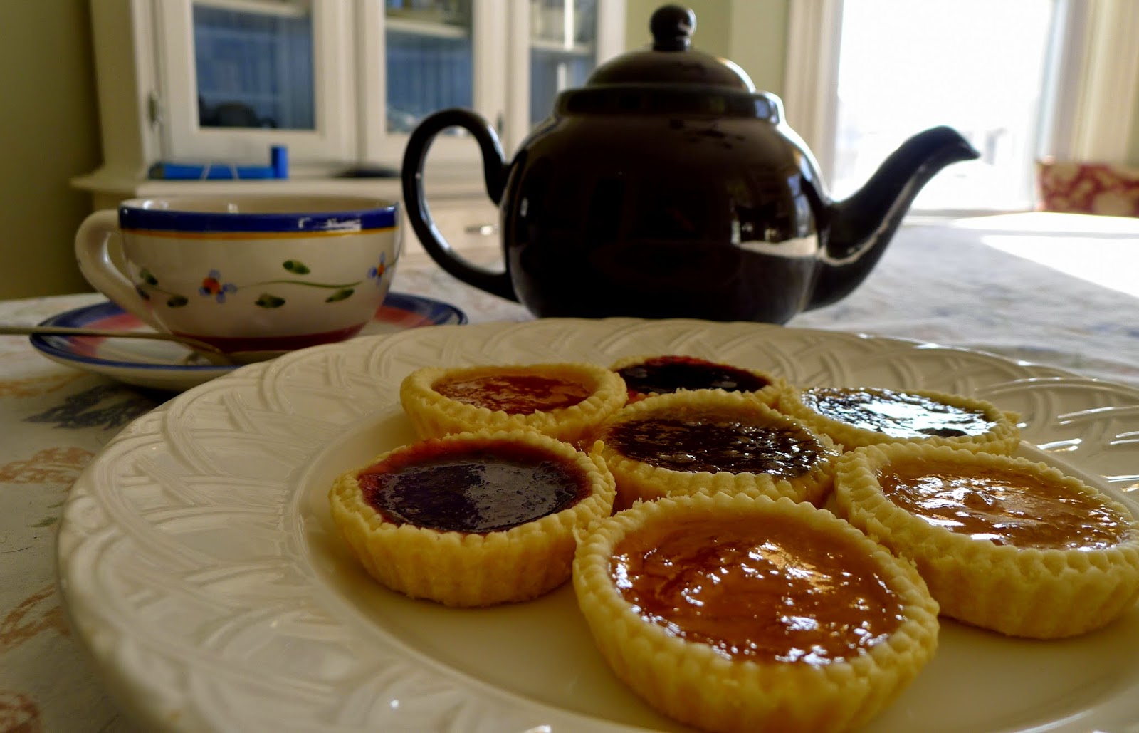 Less Noise, More Green English Afternoon Tea Jam Tarts
