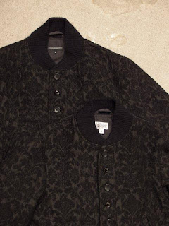 Engineered Garments & FWK by Engineered Garments "TF Jacket in Black Floral Jacquard" Fall/Winter 2015 SUNRISE MARKET